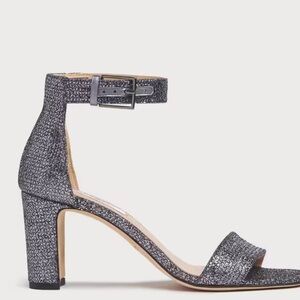 LK Bennett Sandals Nora Silver Size 40